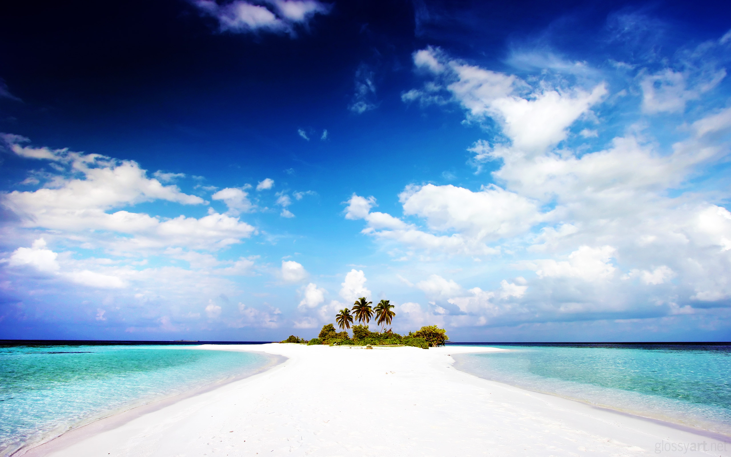 Paradise Island Wallpaper by Nxxos